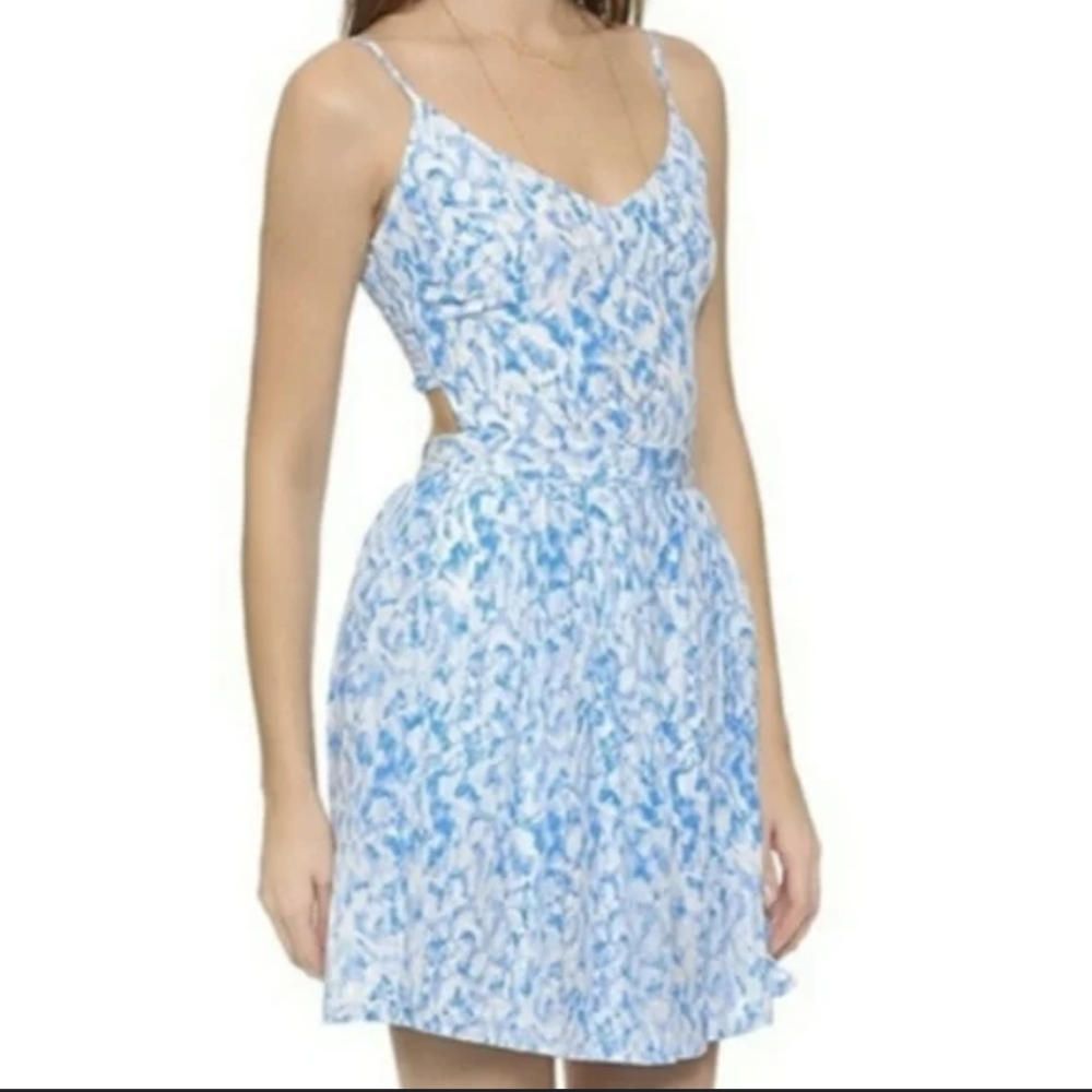 Joie Hudette cut out silk sundress